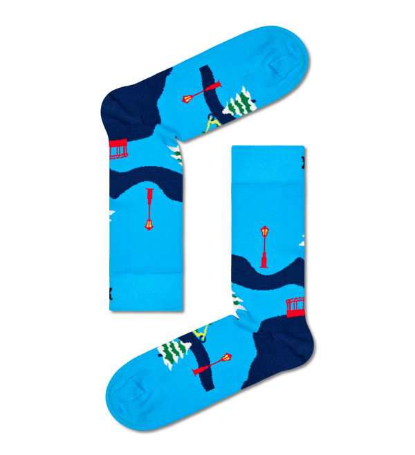 Happy Socks 2-Pack Happy Holidays Socks Gift Set