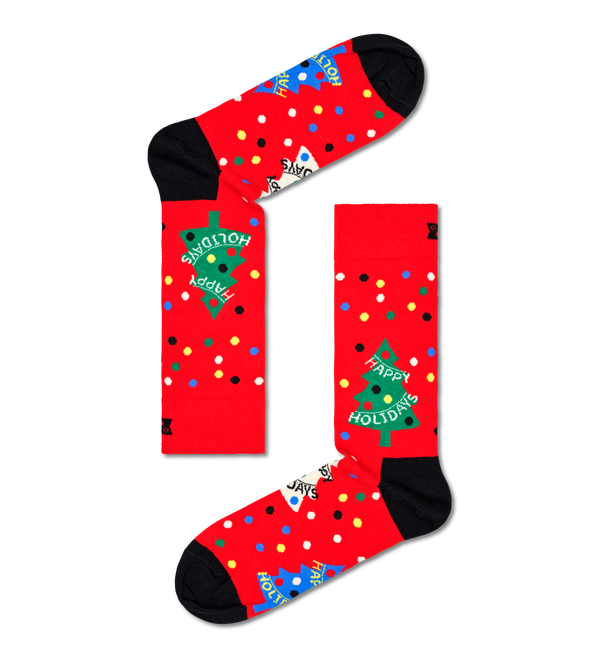 Happy Socks 2-Pack Happy Holidays Socks Gift Set
