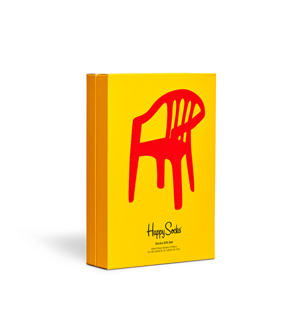 Happy Socks 2-Pack Have A Seat Socks Gift Set