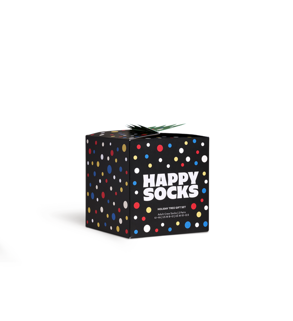 happy socks 2-Pack Holiday Tree Socks Gift Set