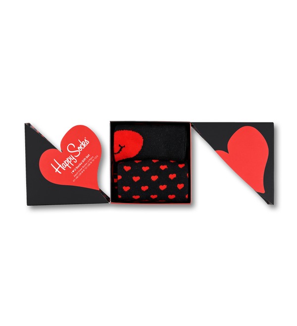 happy socks 2-Pack I Heart You Socks Gift Set