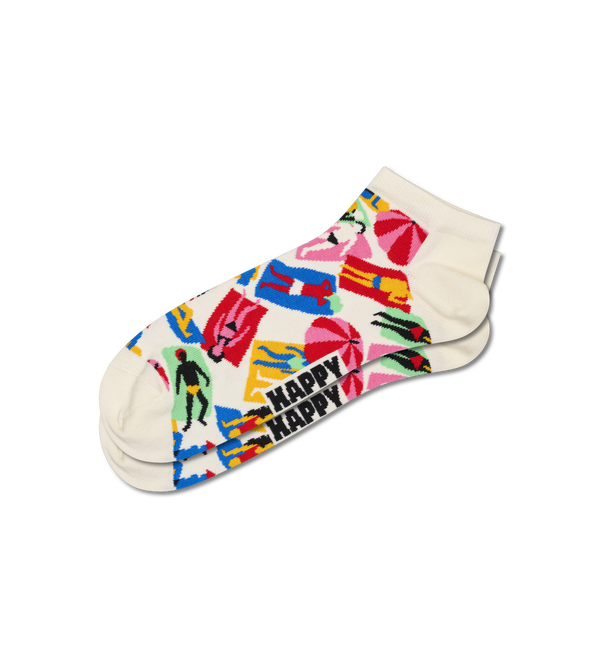 Happy Socks 2-Pack Ice Cream & Lazy Day Low Socks