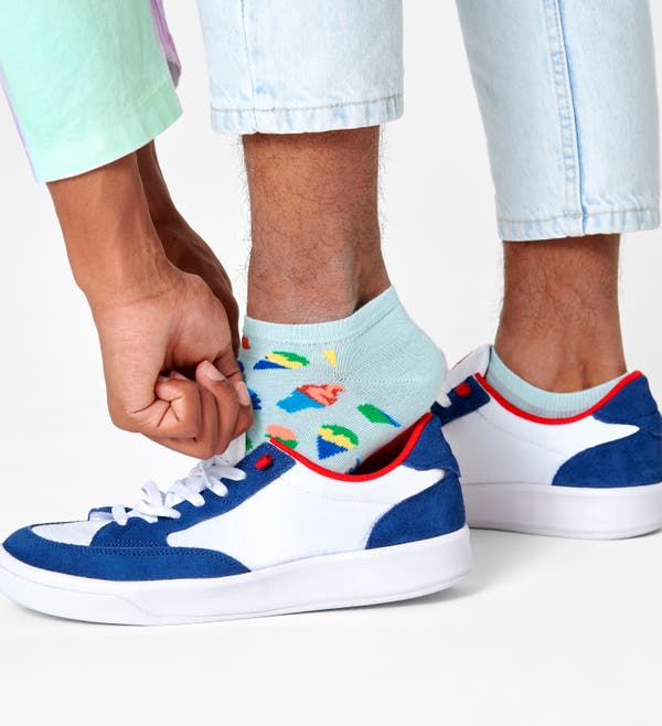 Happy Socks 2-Pack Ice Cream Low Sock