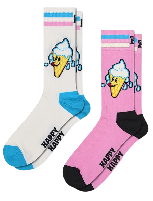 happy socks 2-Pack Ice Cream Socks