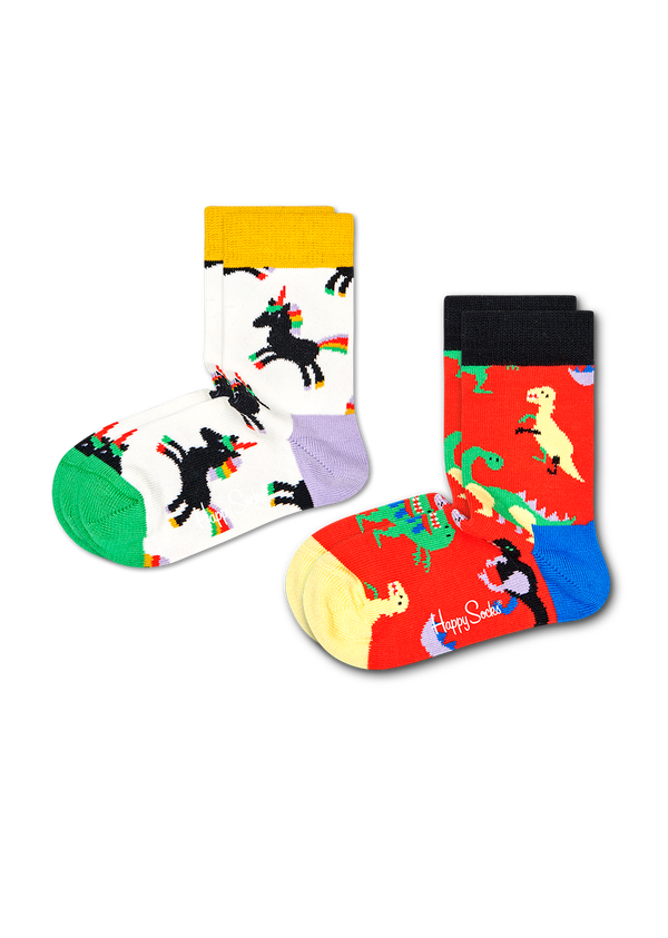happy socks 2-Pack Kids Dinosaur Sock
