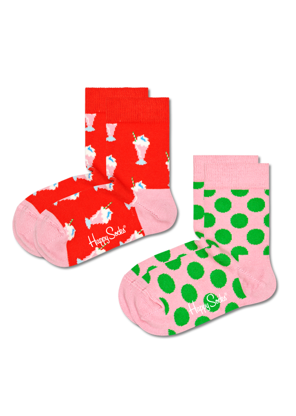 happy socks 2-Pack Kids Milkshake Sock