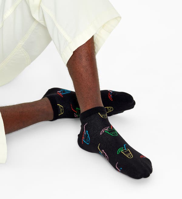 Happy Socks 2-Pack Lemonade Low Socks