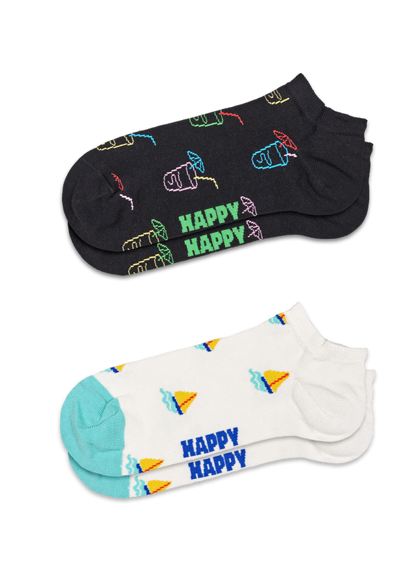 happy socks 2-Pack Lemonade Low Socks
