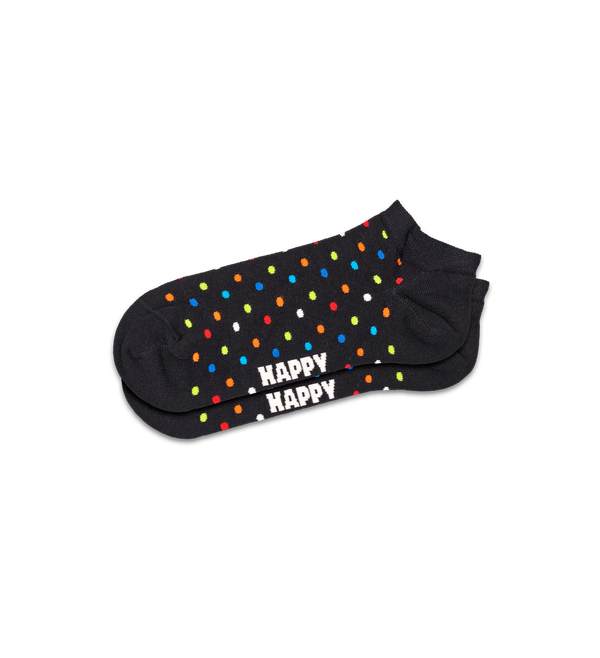 Happy Socks 2-Pack Mini Dot Low Socks