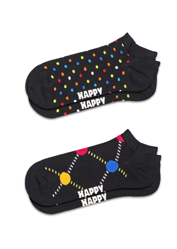 happy socks 2-Pack Mini Dot Low Socks