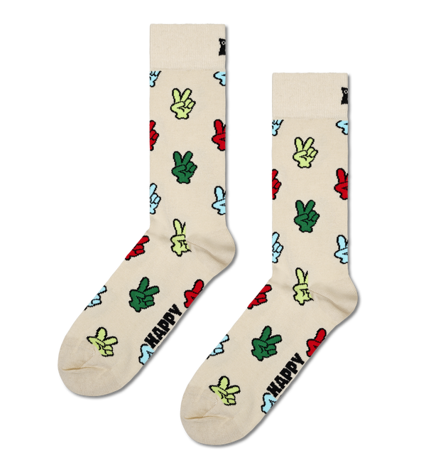 Happy Socks 2-Pack Peace Socks Gift Set