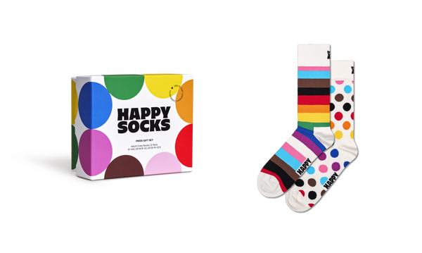 Happy Socks 2-Pack Pride Socks Gift Set