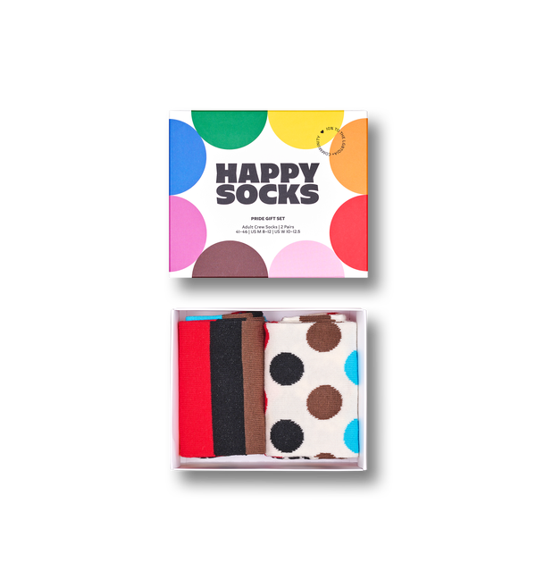 happy socks 2-Pack Pride Socks Gift Set