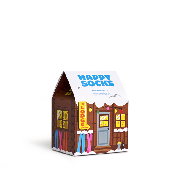 happy socks 2-Pack Skiing Chalet Socks Gift Set
