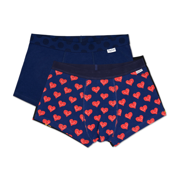 happy socks 2-Pack Smiling Heart Trunks