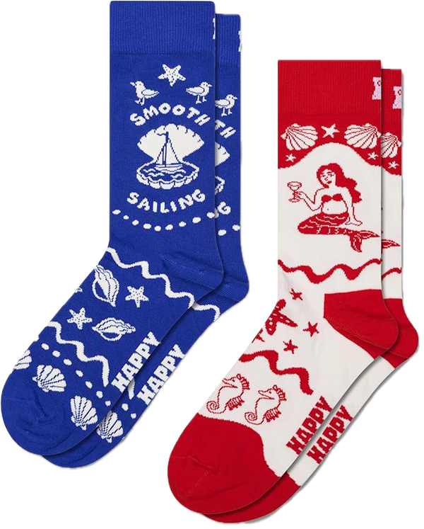 happy socks 2-Pack Smooth Sailing Socks