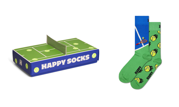 happy socks 2-Pack Tennis Socks Gift Set