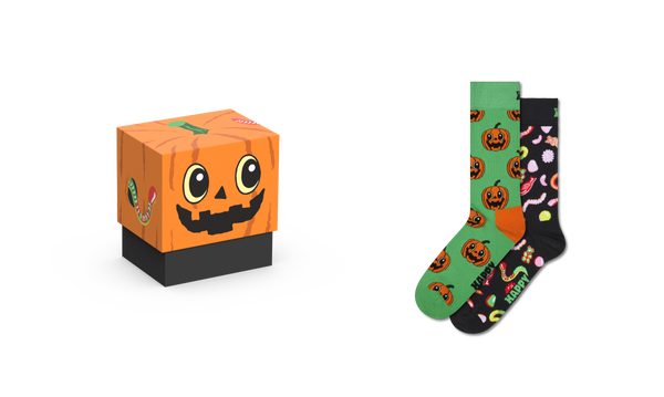 Happy Socks 2-Pack Trick Or Treat Socks Gift Set