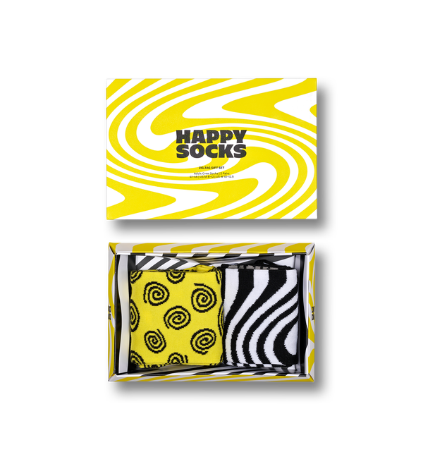 happy socks 2-Pack Zig Zag Socks Gift Set