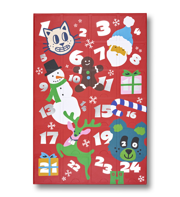 happy socks 24-Pack Advent Calendar Socks Gift Set
