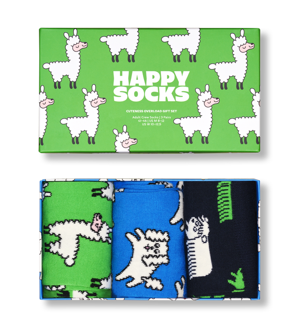 happy socks 3-Pack Animals Socks Gift Set