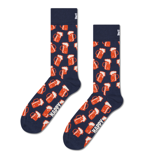 Happy Socks 3-Pack Beer Glass Socks Gift Set
