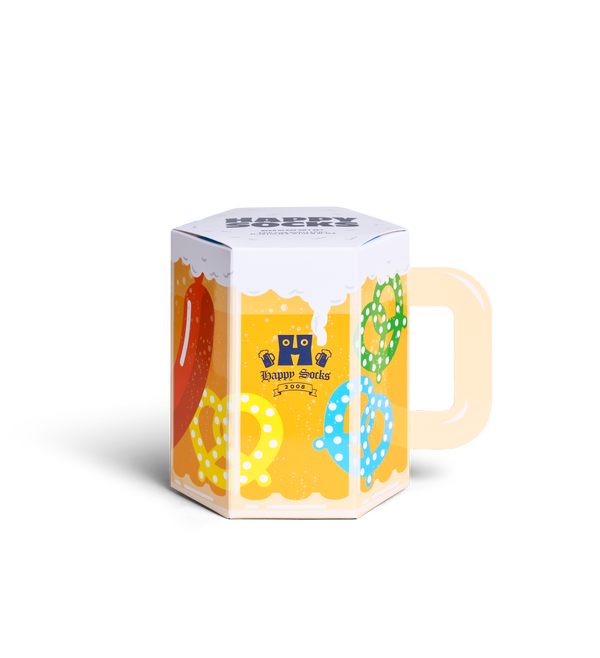 happy socks 3-Pack Beer Glass Socks Gift Set