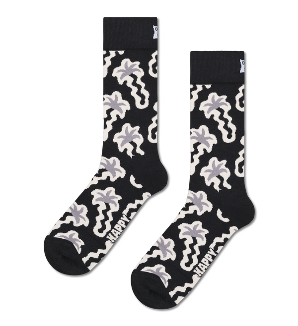 Happy Socks 3-Pack Black And White Socks Gift Set
