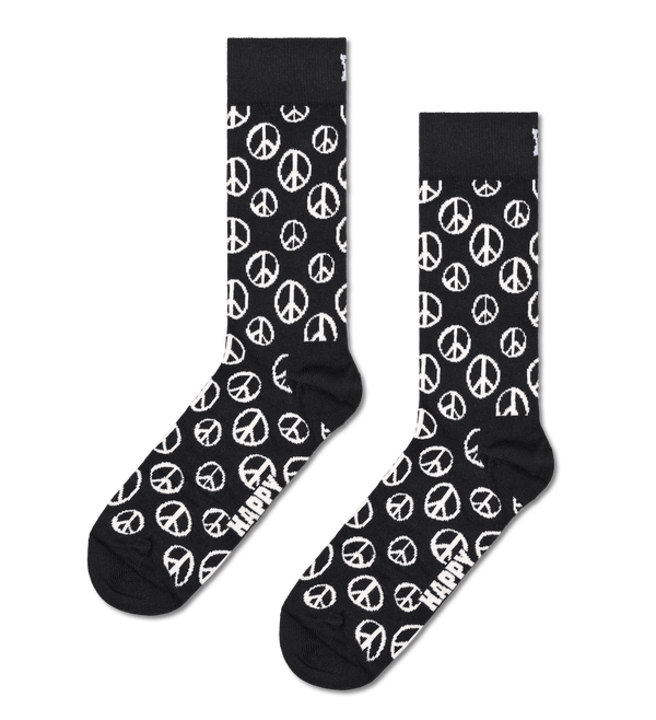 Happy Socks 3-Pack Black And White Socks Gift Set