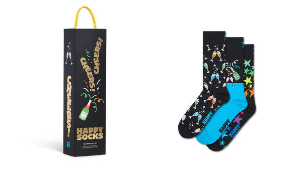 Happy Socks 3-Pack Celebrations Socks Gift Set