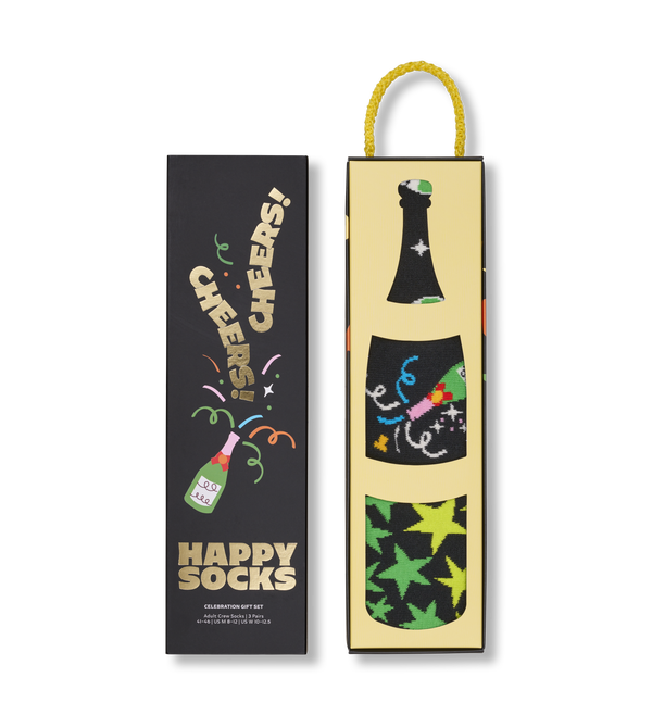 Happy Socks 3-Pack Celebrations Socks Gift Set
