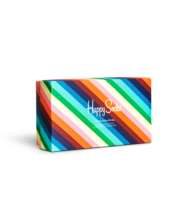 Happy Socks 3-Pack Classics Socks Gift Set