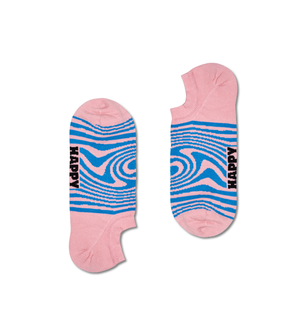Happy Socks 3-Pack Dizzy No Show Socks