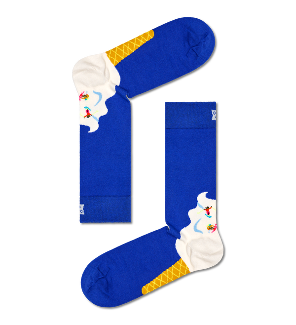 Happy Socks 3-Pack Downhill Skiing Socks Gift Set