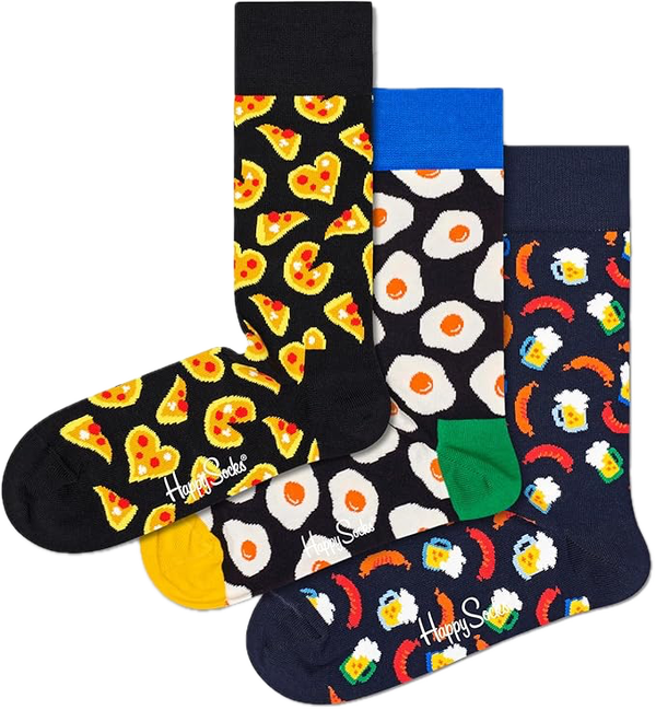 happy socks 3-Pack Food Mix Socks