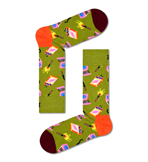 Happy Socks 3-Pack Happy Camper Socks Gift Set