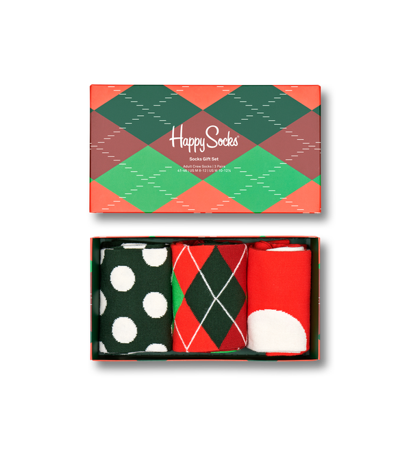 happy socks 3-Pack Holiday Classics Socks Gift Set
