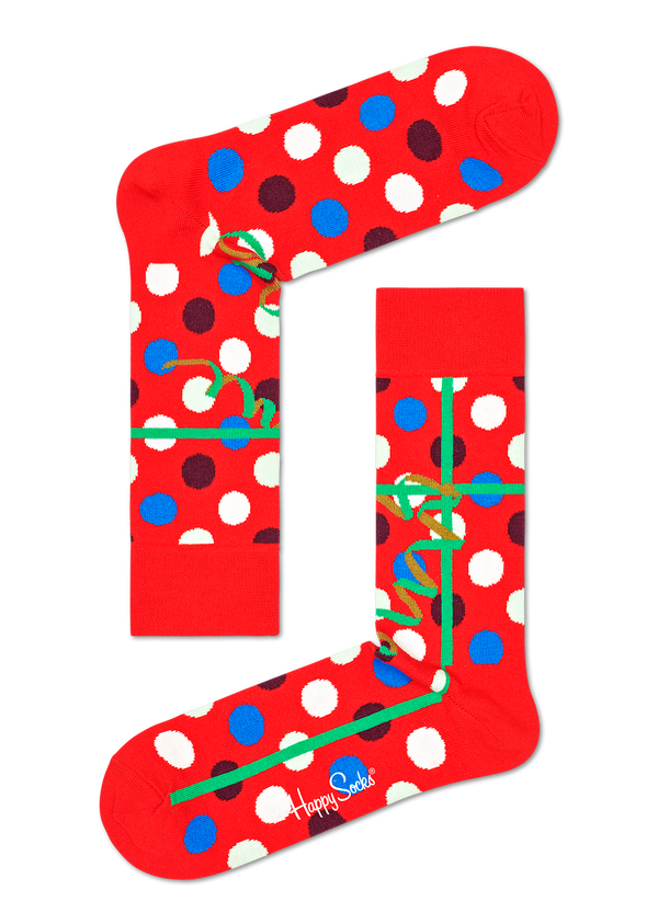 Happy Socks 3-Pack Holiday Socks Gift Set