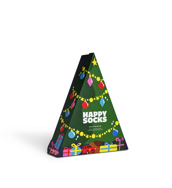 happy socks 3-Pack Holiday Tree Socks Gift Set