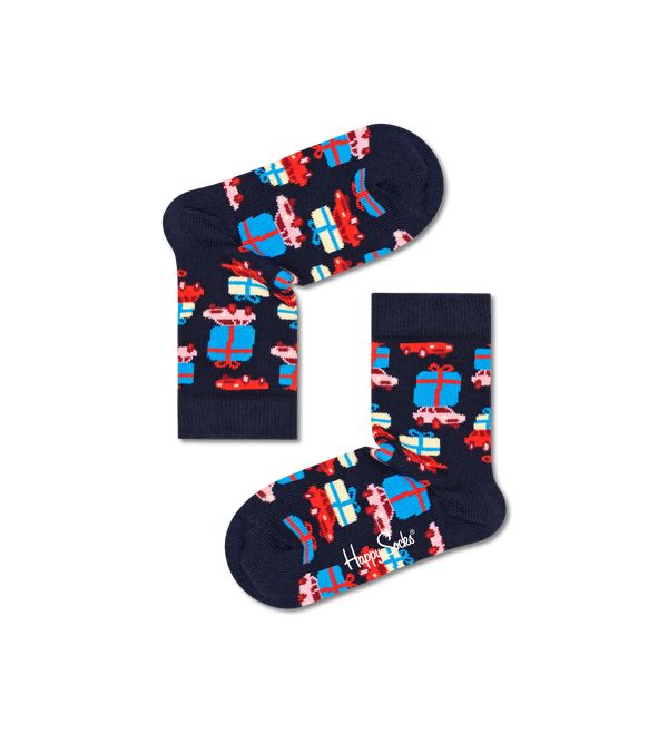 Happy Socks 3-Pack Kids Holiday Socks Gift Set
