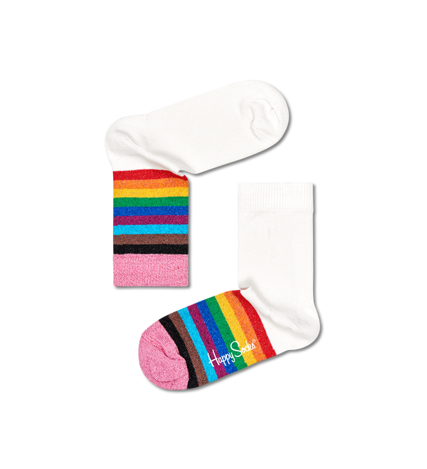Happy Socks 3-Pack Kids Pride Socks Gift Set