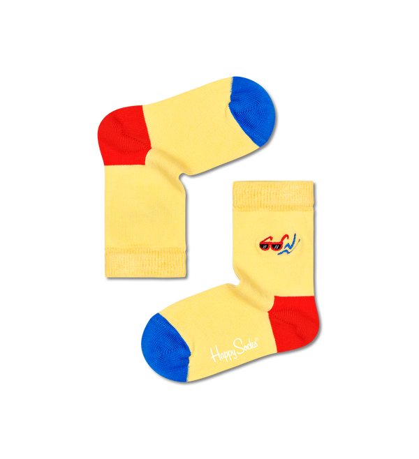 Happy Socks 3-Pack Kids Travel Socks Gift Set