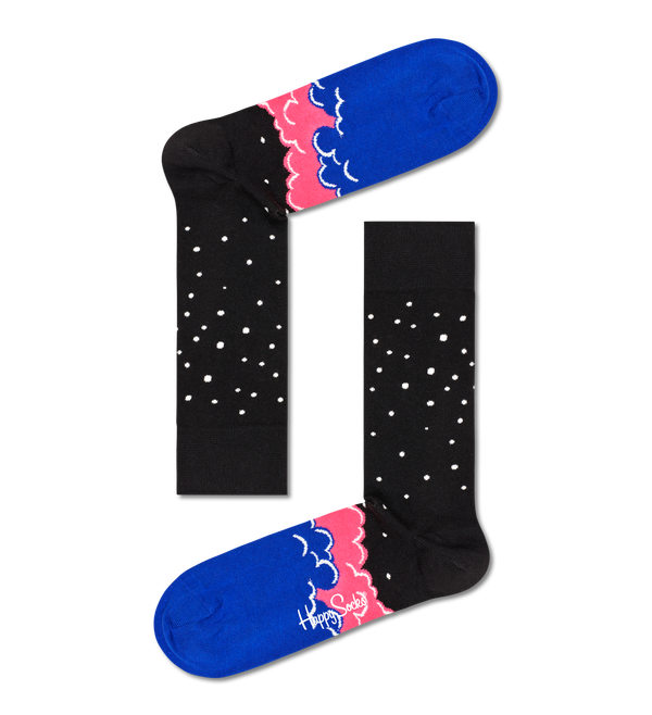 Happy Socks 3-Pack Outer Space Socks Gift Set