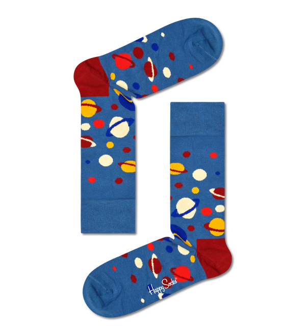 Happy Socks 3-Pack Outer Space Socks Gift Set