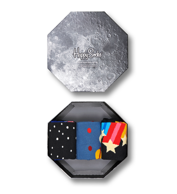 happy socks 3-Pack Outer Space Socks Gift Set