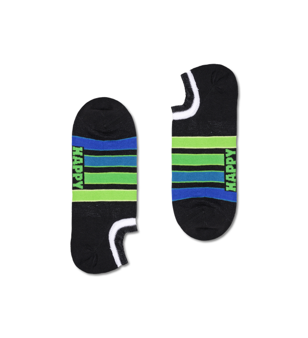 Happy Socks 3-Pack Peace Sign No Show Socks