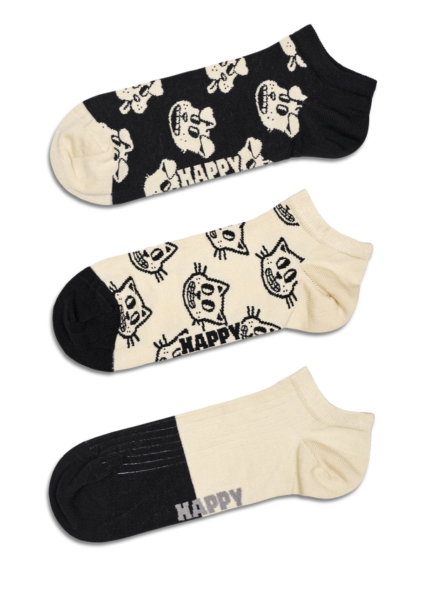 happy socks 3-Pack Pets Low Socks
