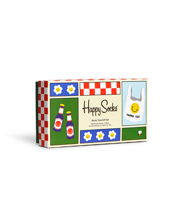 Happy Socks 3-Pack Picnic Time Socks Gift Set