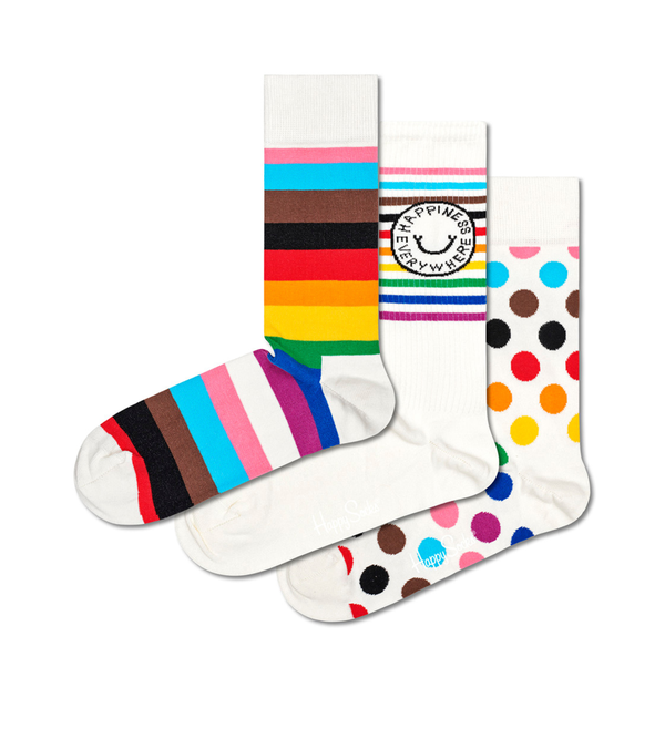 Happy Socks 3-Pack Pride Socks Gift Set