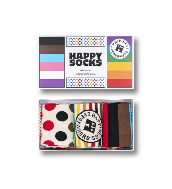 happy socks 3-Pack Pride Socks Gift Set